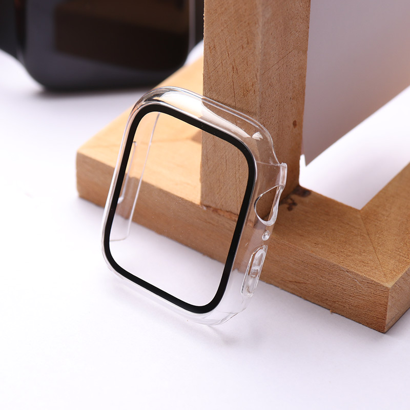 Smartwatch Case - 2pcs Tempered Glass Case For Apple