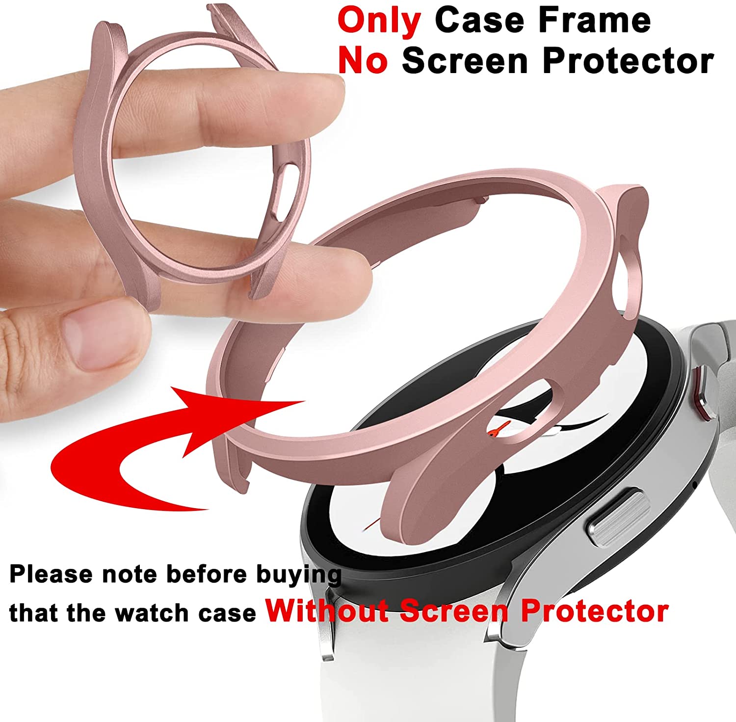 PC Case for Samsung Galaxy wat - огляд і ціна Smartwatch Band Accessories