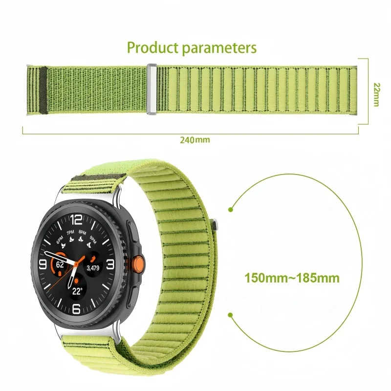Breathable Nylon Strap for Sam - огляд і ціна Samsung Smartwatch Ultra Accessories