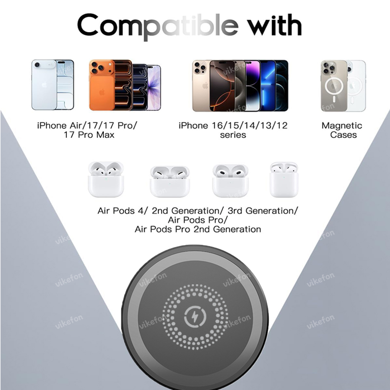 Magnetic 3 in 1 Wireless Charg - огляд і ціна Wireless Charger Watch