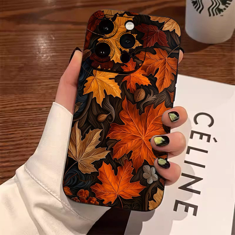 Autumn Maple Leaves Pattern Ph - огляд і ціна Xiaomi Poco X6