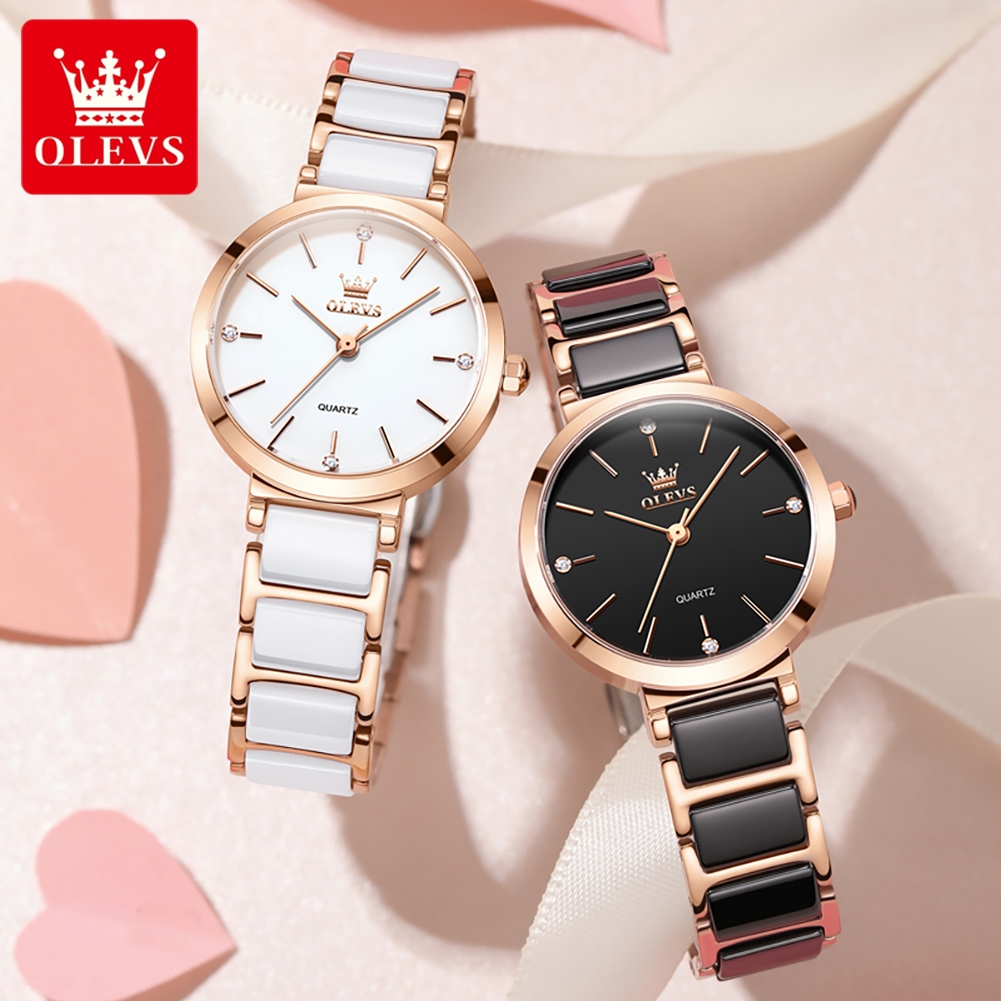 OLEVS Women Watch 5877 Luxury  - огляд і ціна Accessories With Watch