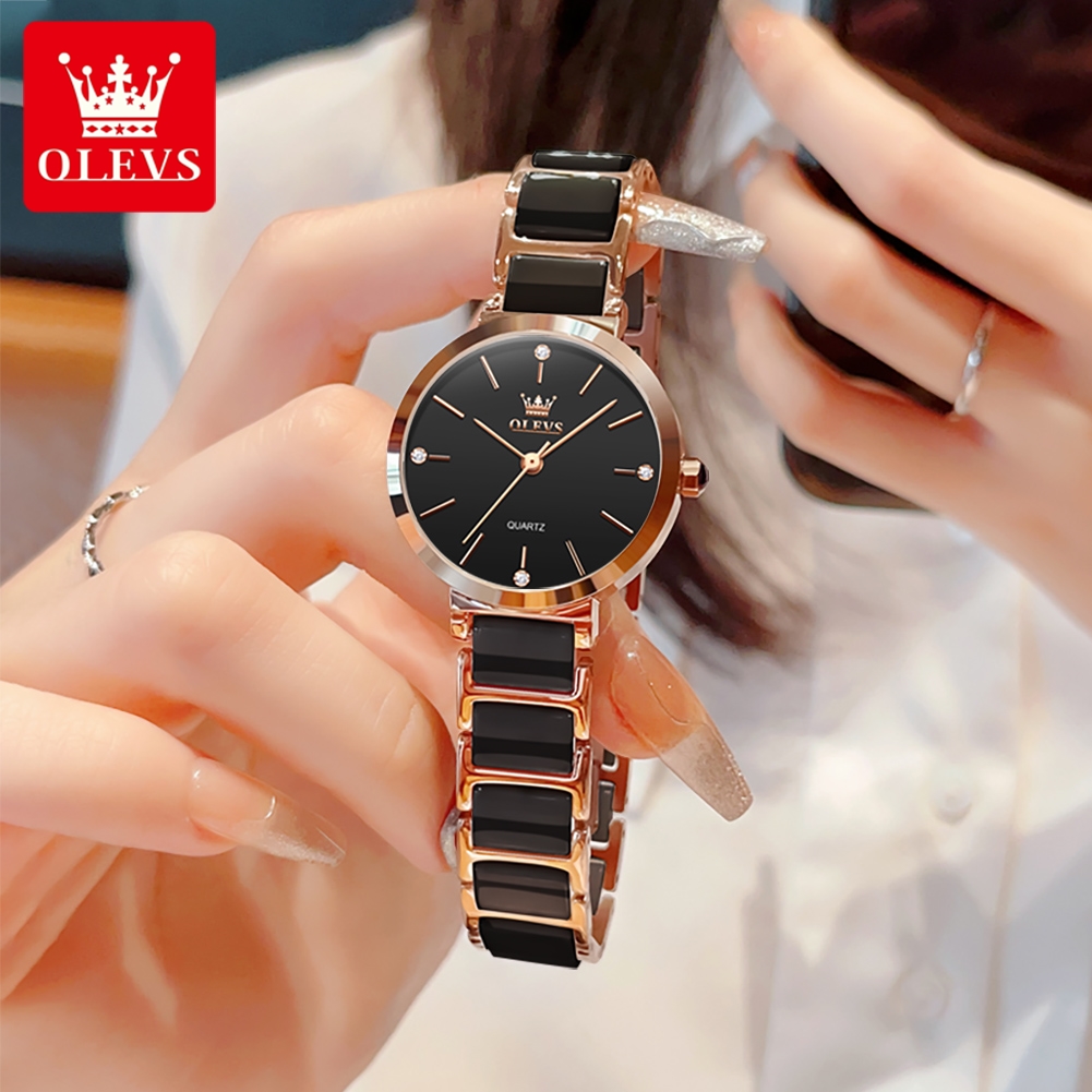 OLEVS Women Watch 5877 Luxury  - огляд і ціна Accessories With Watch