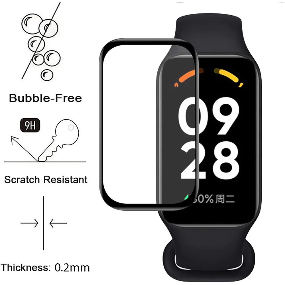 1-3pcs 3D Composite Film For R - огляд і ціна Smartwatch Band Accessories