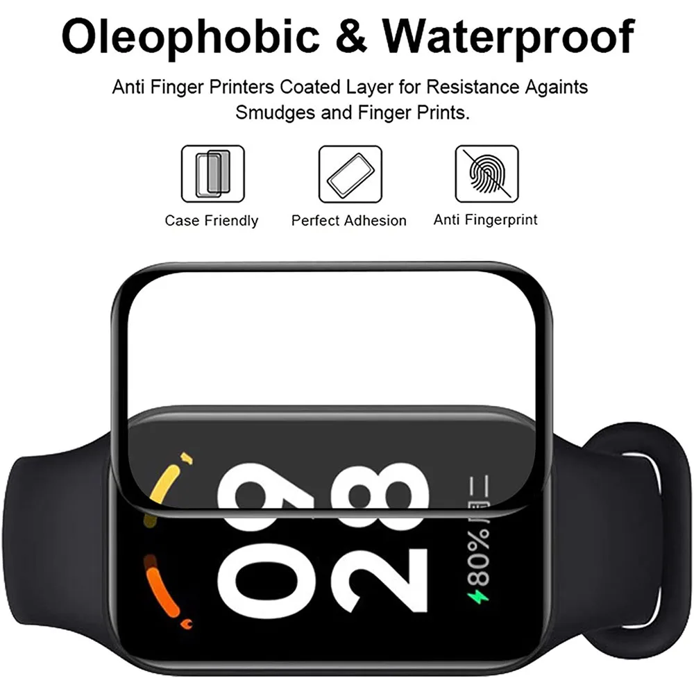 1-3pcs 3D Composite Film For R - огляд і ціна Smartwatch Band Accessories