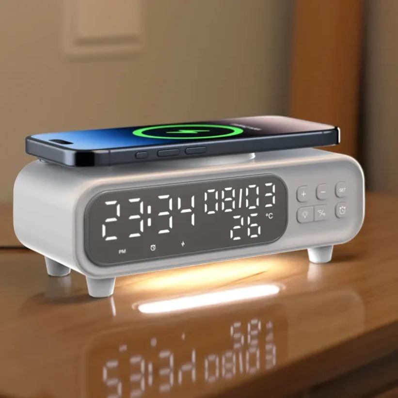 15W Wireless Charger Time Alar - огляд і ціна Wireless Charger Watch