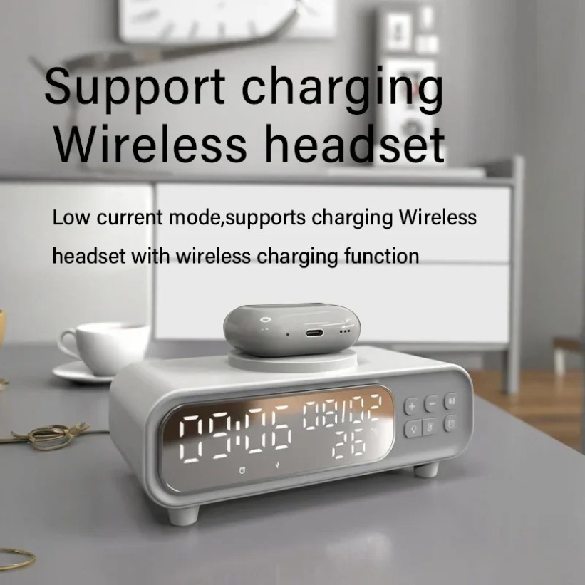 15W Wireless Charger Time Alar - огляд і ціна Wireless Charger Watch