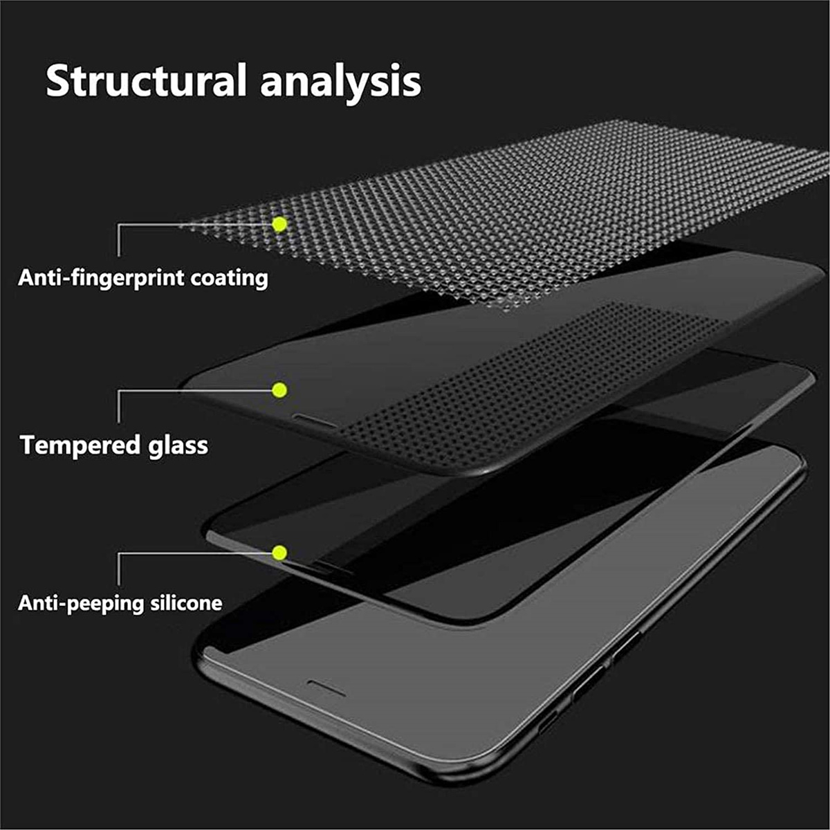 Anti Spy Screen Protector For  - огляд і ціна Oppo A78