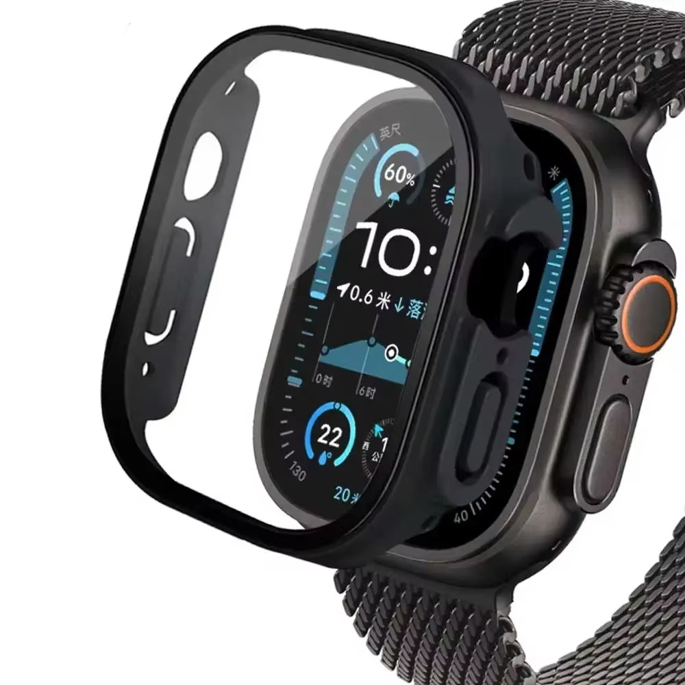 Glass+case For Apple Watch Ult - огляд і ціна Smartwatch Band Accessories
