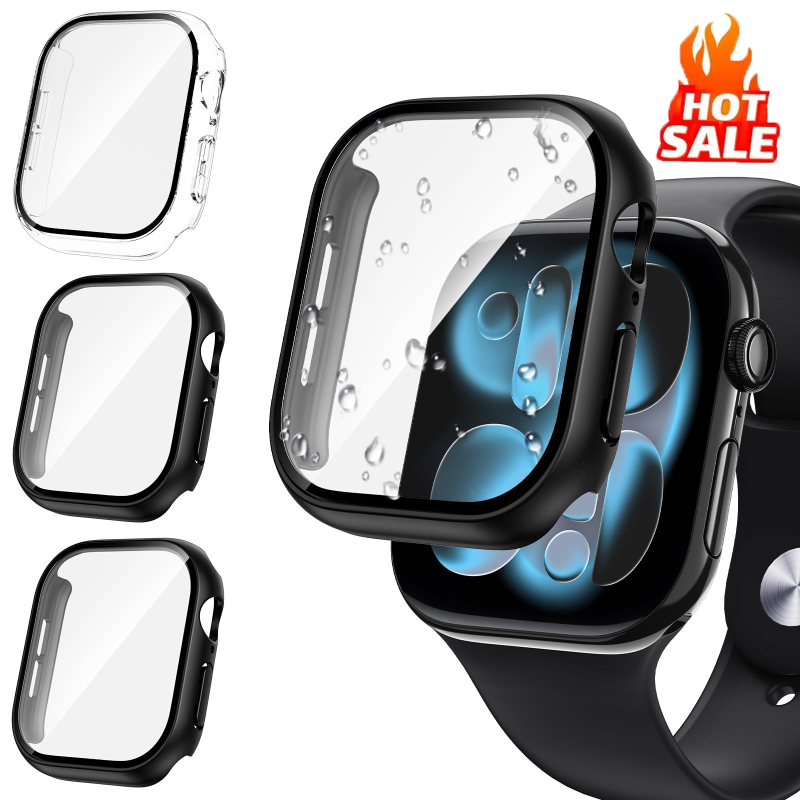 3pcs Glass+Cover For Apple Wat - огляд і ціна Smartwatch Band Accessories