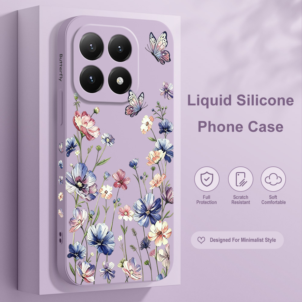 Butterfly Hush Phone Case For  - огляд і ціна Xiaomi Poco X6