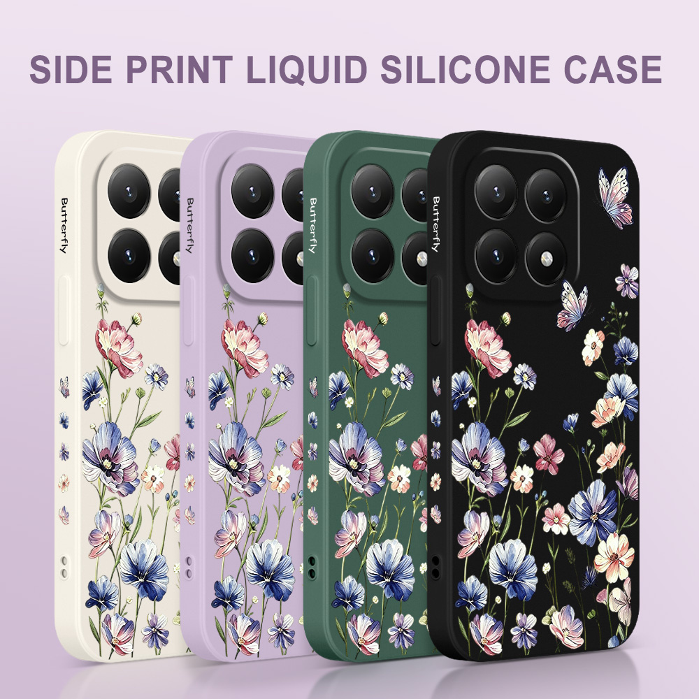 Butterfly Hush Phone Case For  - огляд і ціна Xiaomi Poco X6