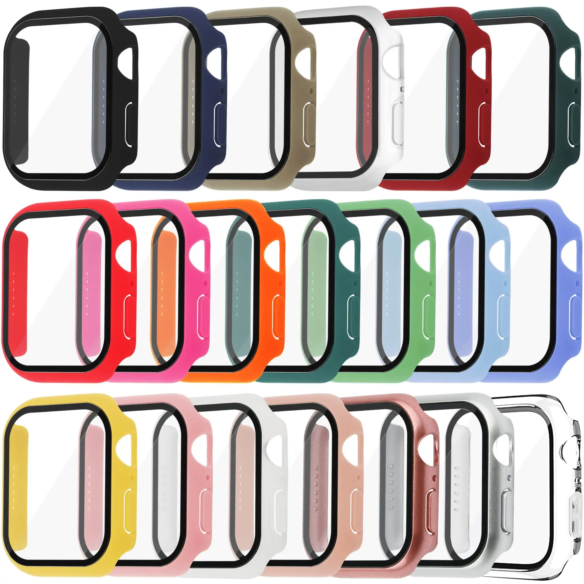 Tempered Glass+Cover For Apple - огляд і ціна Smartwatch Band Accessories