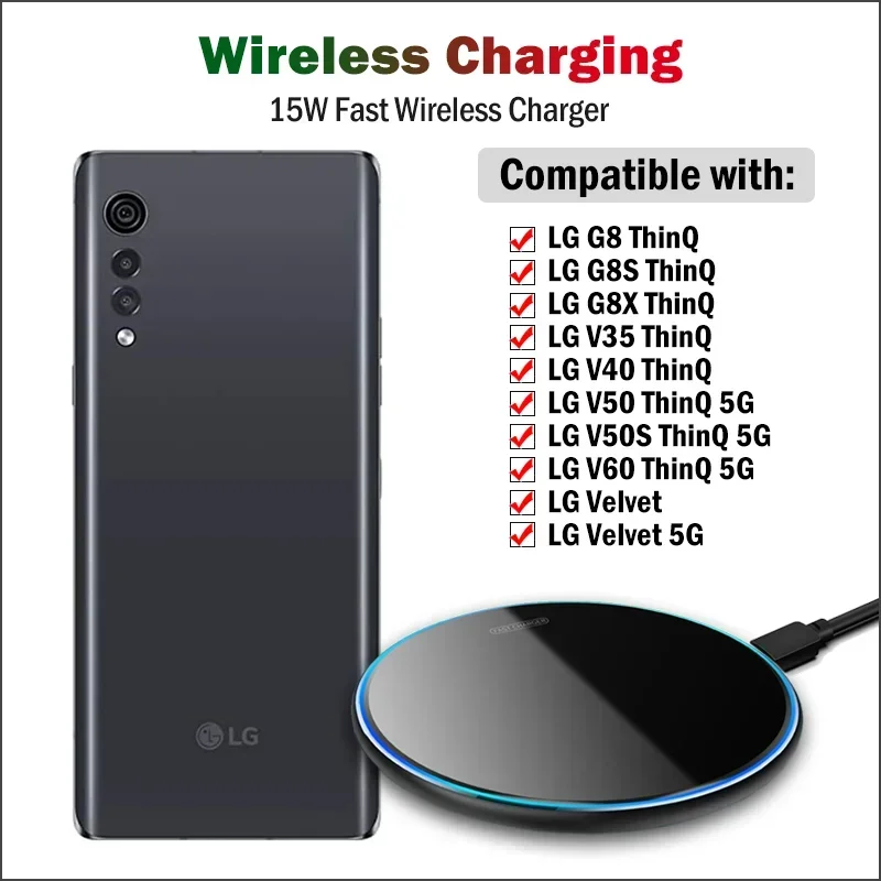 15W Fast Wireless Charger for  - огляд і ціна Wireless Charger Watch