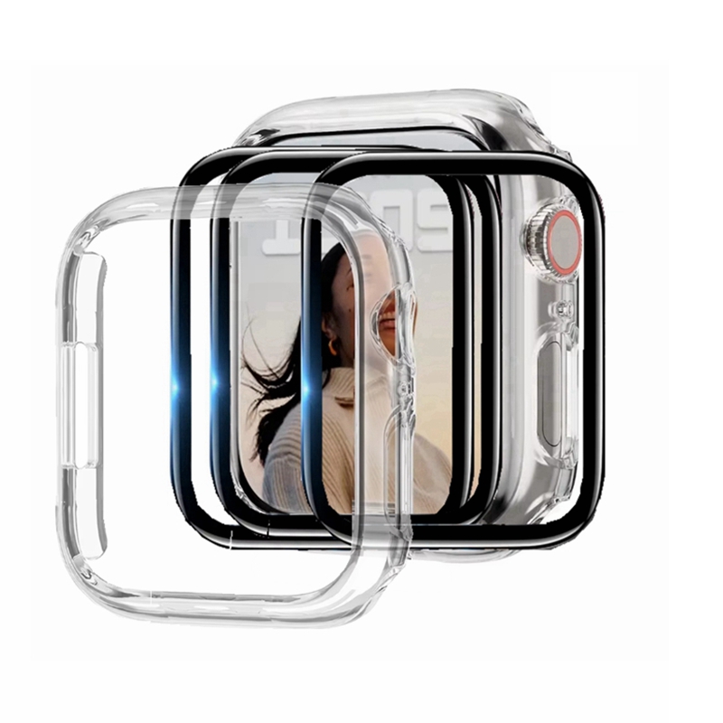 3 Screen Protector+1 Cover for - огляд і ціна Smartwatch Band Accessories