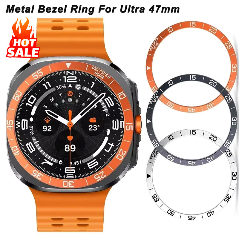 Metal Cover Bezel Ring Case Fo - огляд і ціна Samsung Smartwatch Ultra Accessories