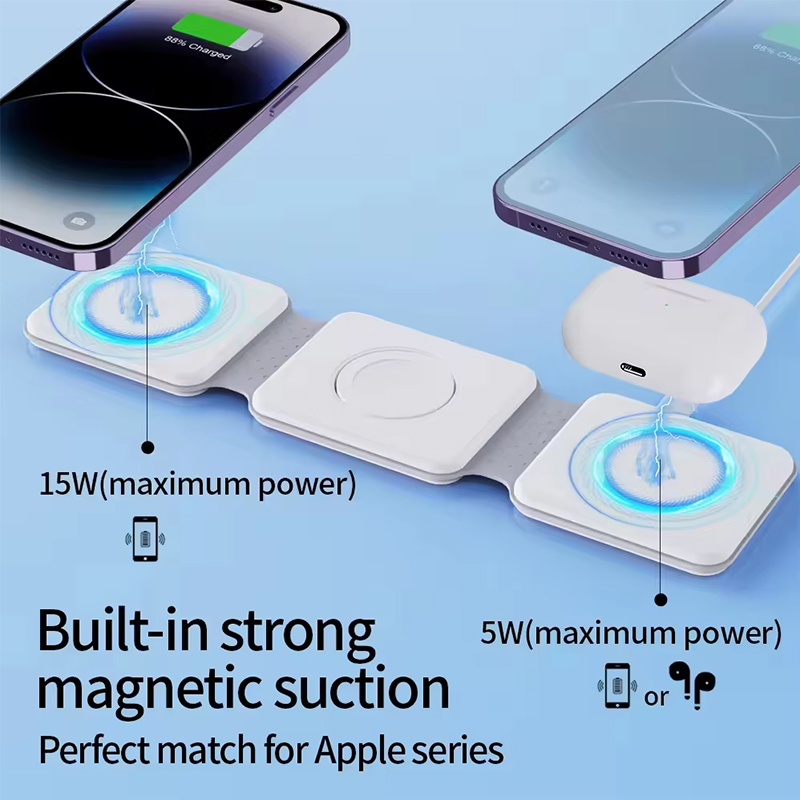 Universal Qi2 Magnetic Foldabl - огляд і ціна Wireless Charger Watch
