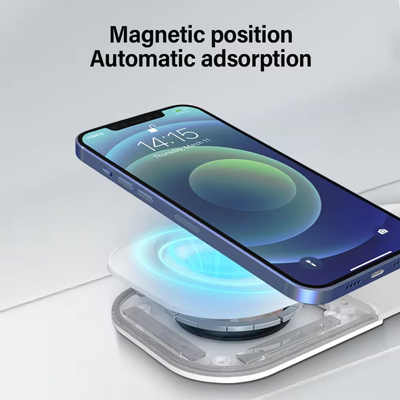 Universal Qi2 Magnetic Foldabl - огляд і ціна Wireless Charger Watch