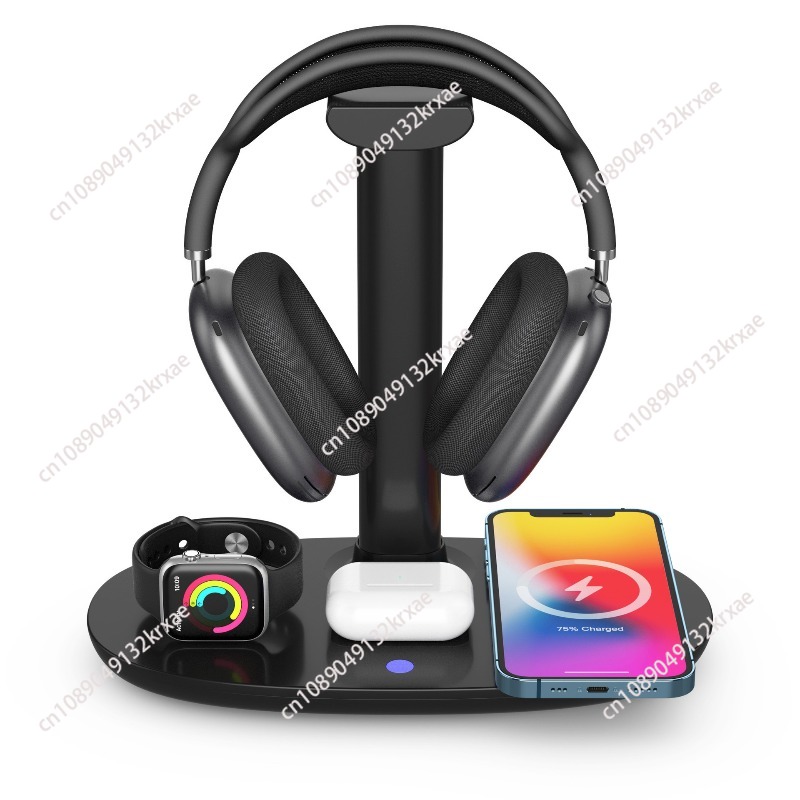 4In1 Headphones Stand For Airp - огляд і ціна Wireless Charger Watch
