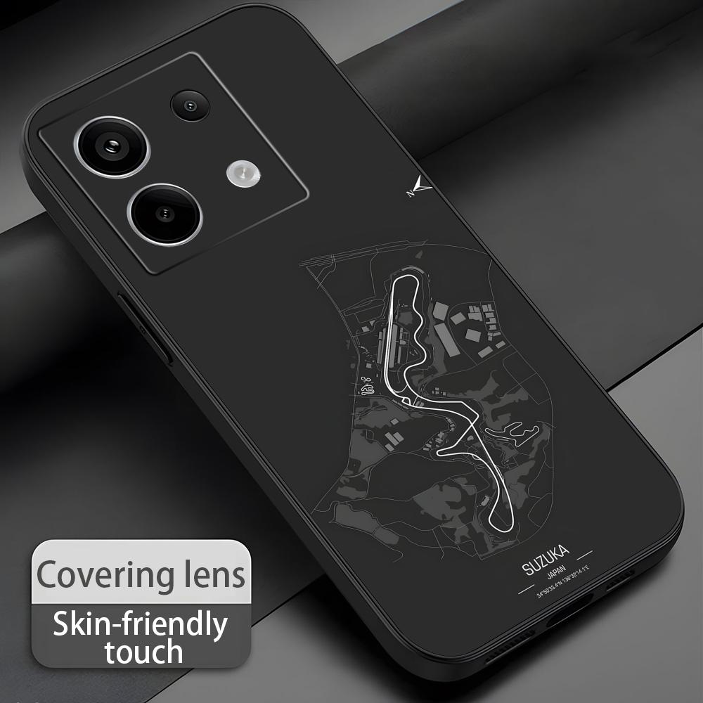 F1 Race Track Print  Phone Cas - огляд і ціна Xiaomi Redmi Note 14