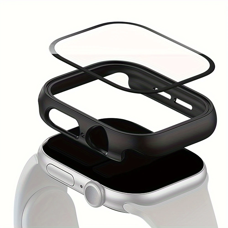 Glass + Case for Apple Watch 4 - огляд і ціна Smartwatch Band Accessories