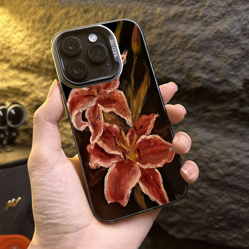 Oil Painting Lily Flower Retro - огляд і ціна Xiaomi Poco X6