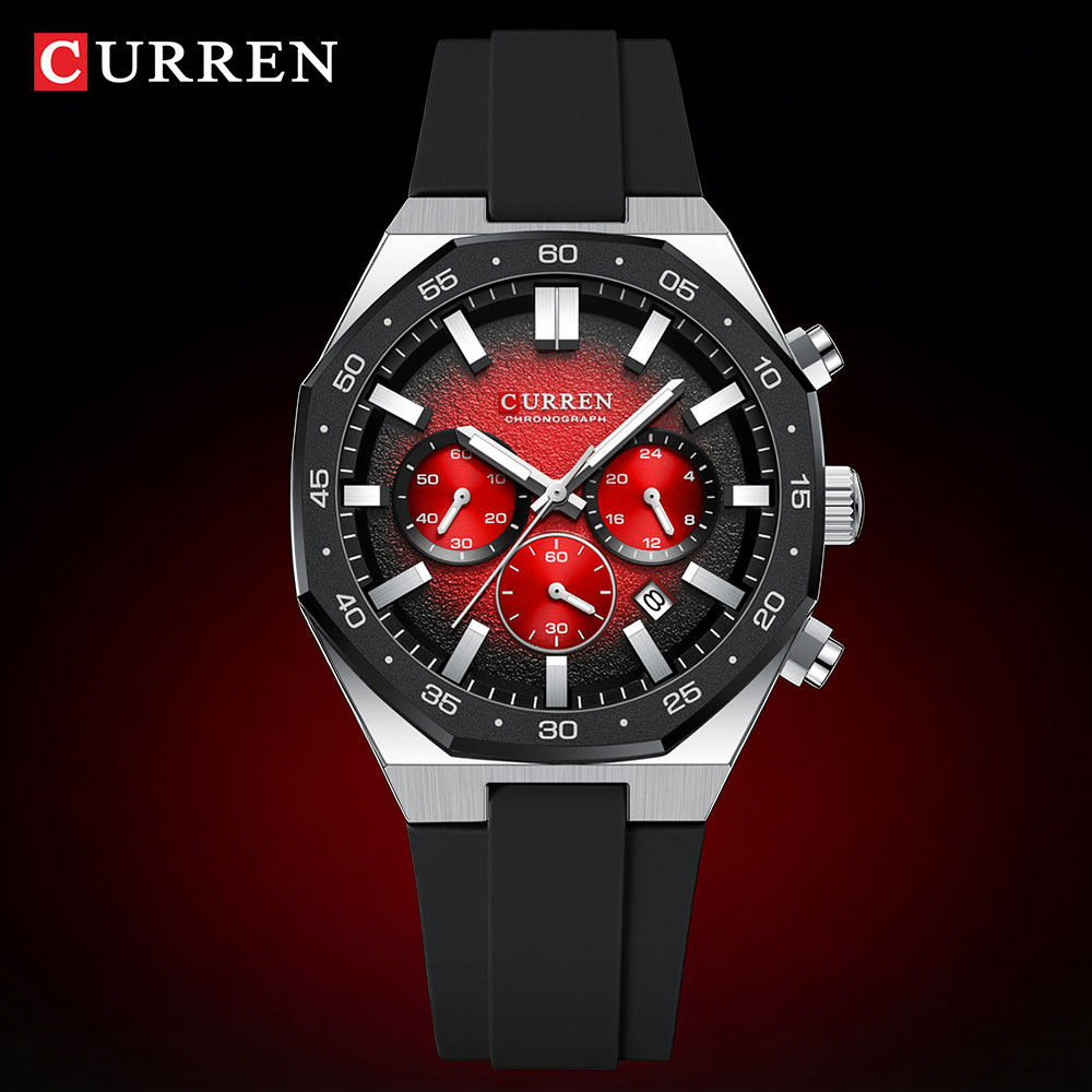 CURREN Fashion Casual Men Spor - огляд і ціна Accessories With Watch