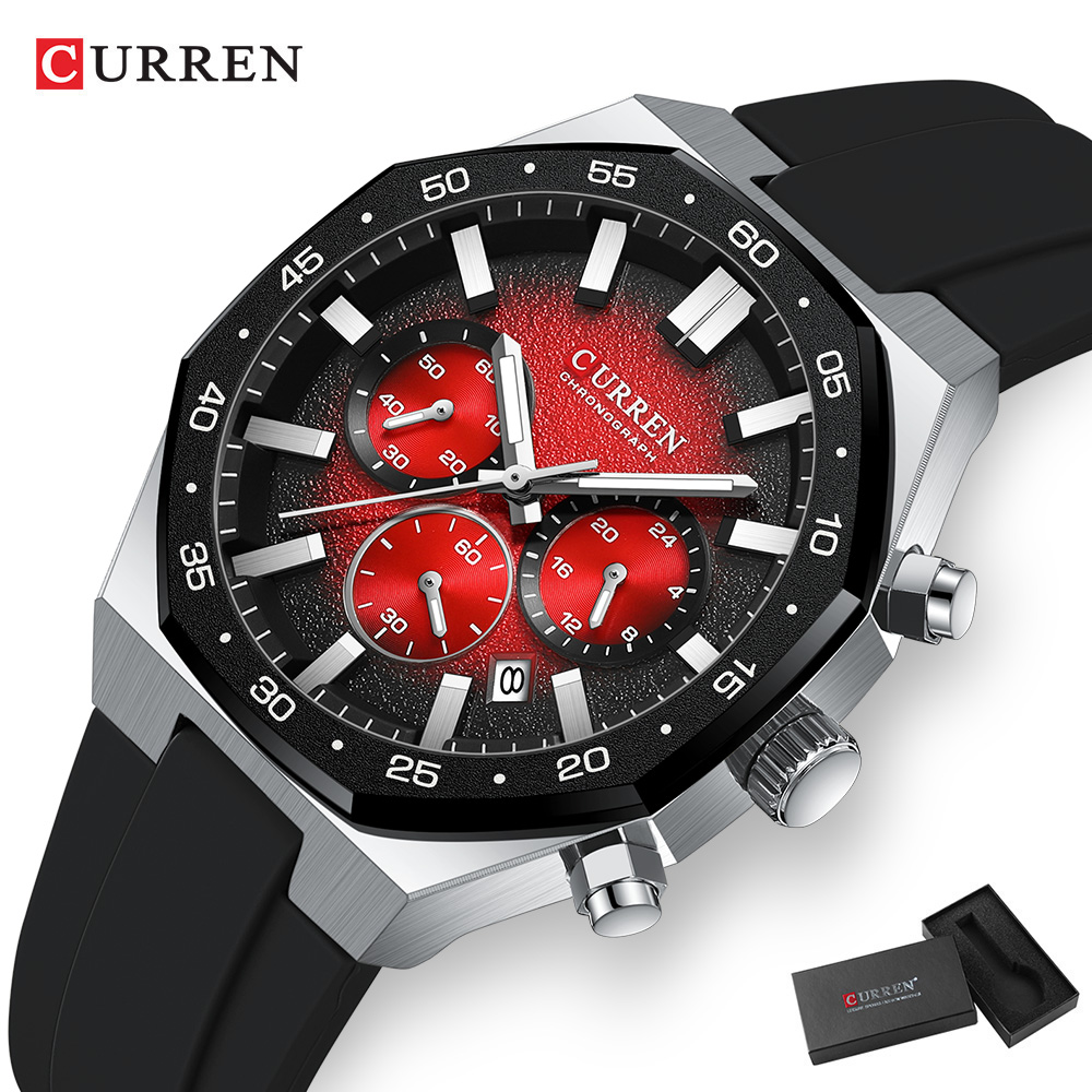 CURREN Fashion Casual Men Spor - огляд і ціна Accessories With Watch