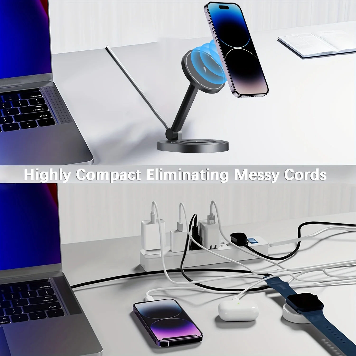 2 In 1 Magnetic Wireless Charg - огляд і ціна Wireless Charger Watch
