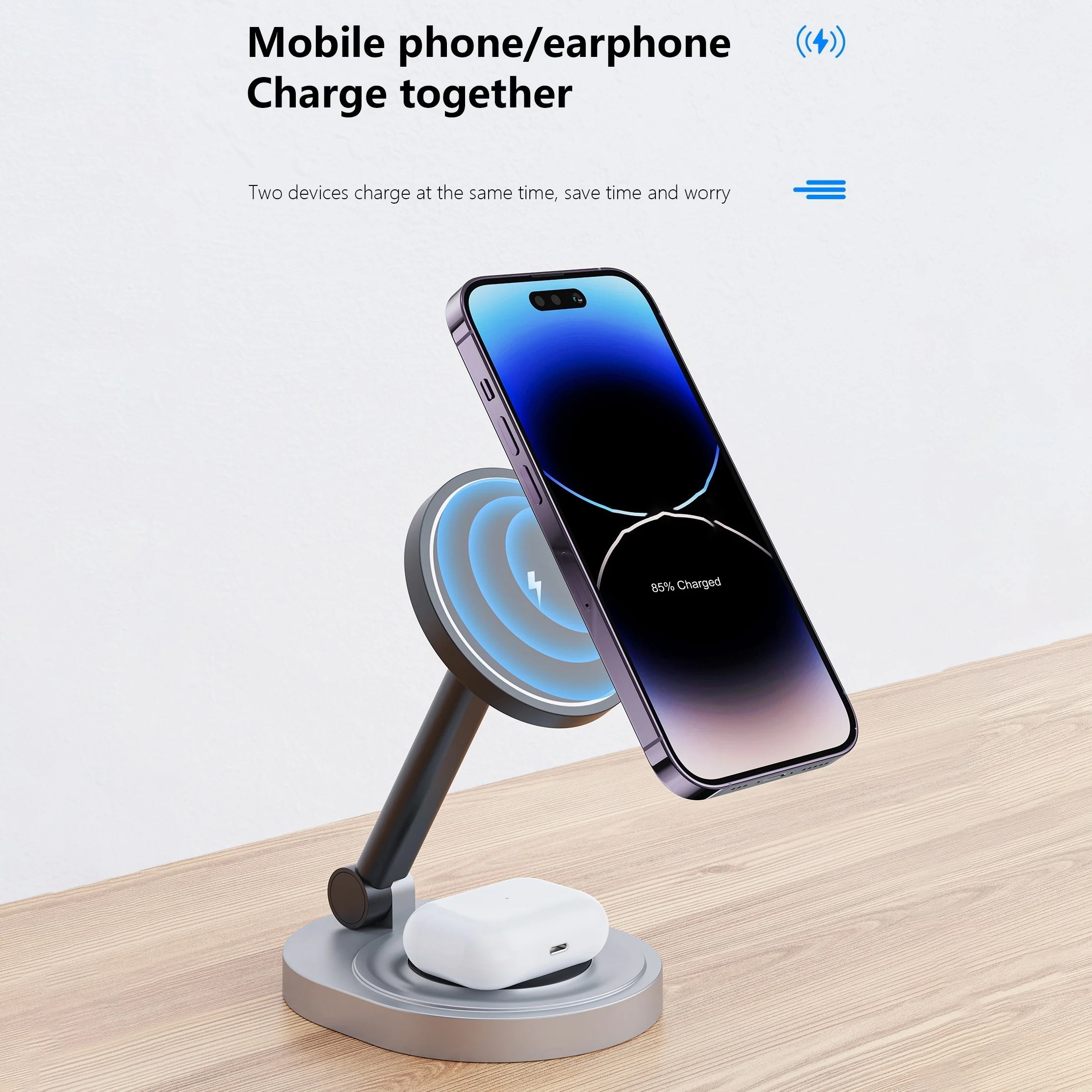 2 In 1 Magnetic Wireless Charg - огляд і ціна Wireless Charger Watch