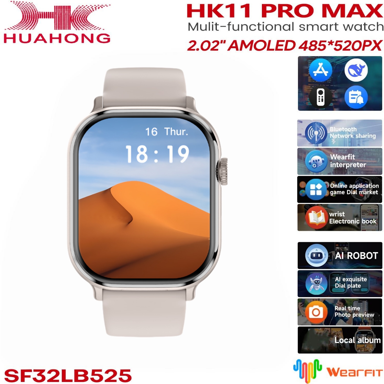 Original HK11 Pro MAX SmartWat - огляд і ціна Smartwatch Nexus