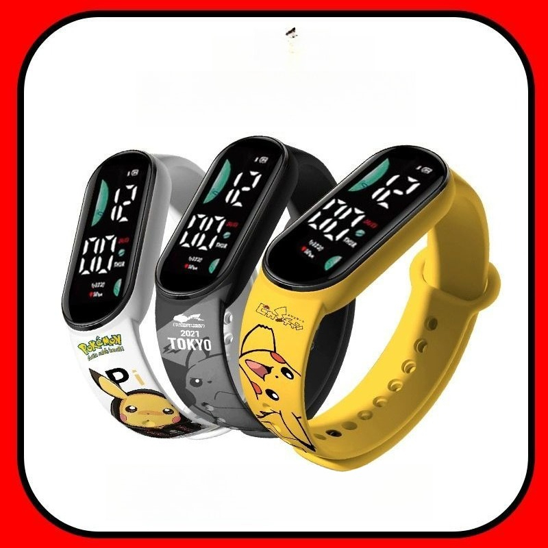 Pokémon cartoon pattern digita - огляд і ціна Accessories With Watch