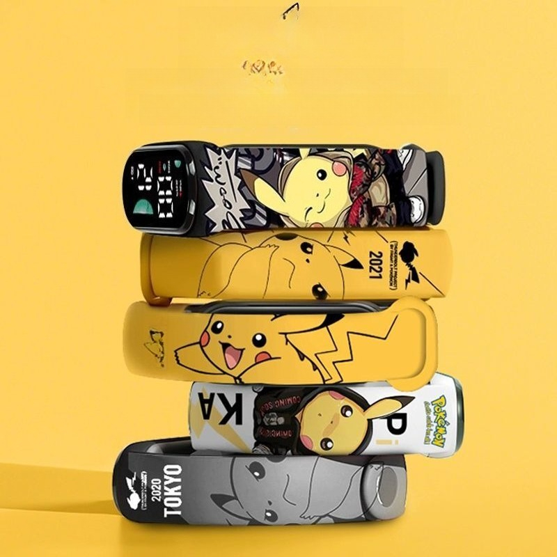Pokémon cartoon pattern digita - огляд і ціна Accessories With Watch