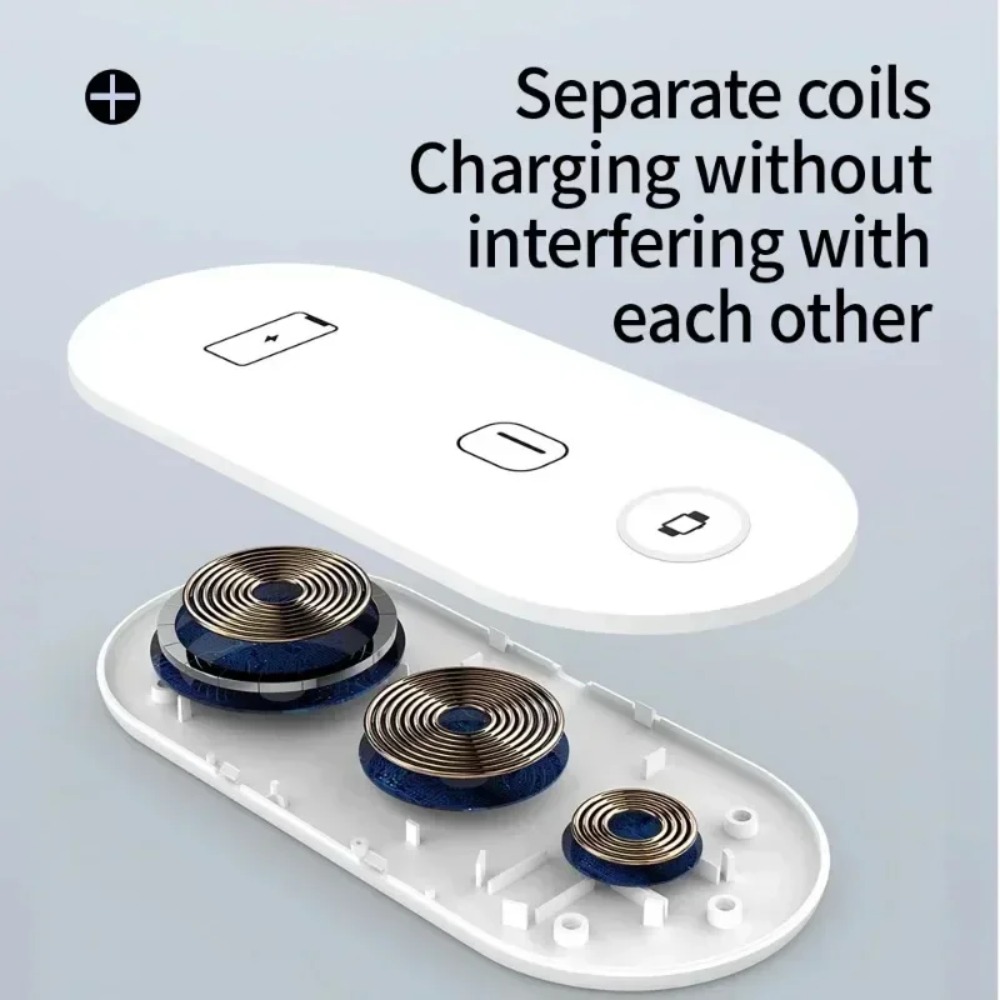 3-in-1 Wireless Charging Pad F - огляд і ціна Wireless Charger Watch