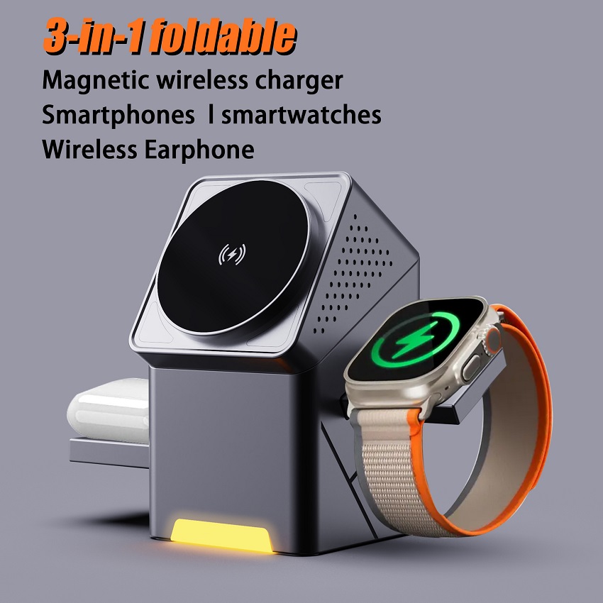 3 in 1 Magnetic Wireless Charg - огляд і ціна Wireless Charger Watch