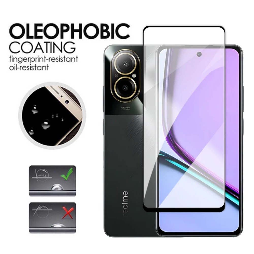 4in1 Tempered Glass For Realme - огляд і ціна Realme C67